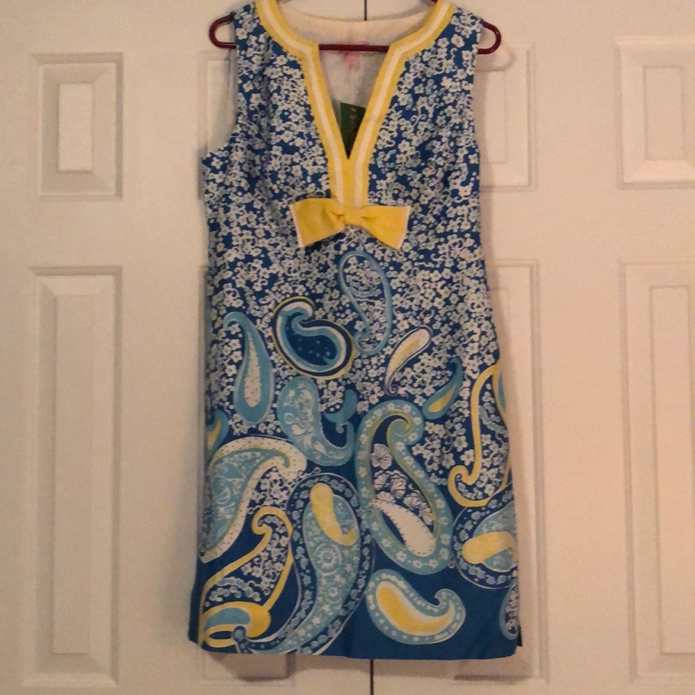 Lilly Pulitzer Reecey Bow Detail Shift Dress